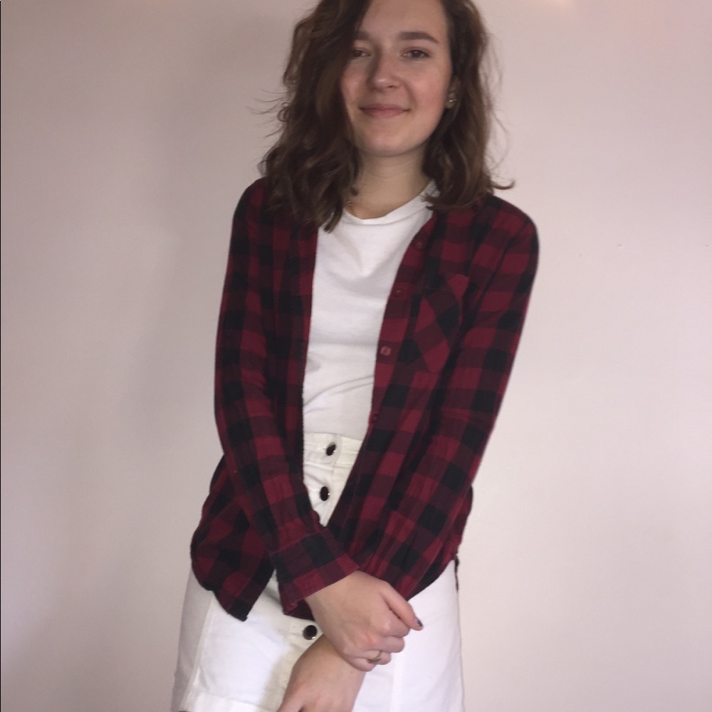 Black and Red Flannel